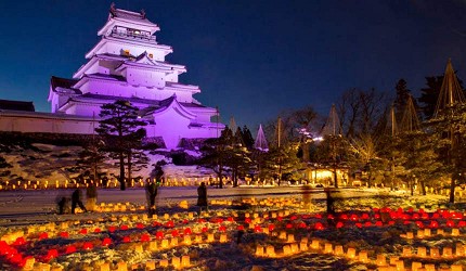 會津繪蠟燭祭