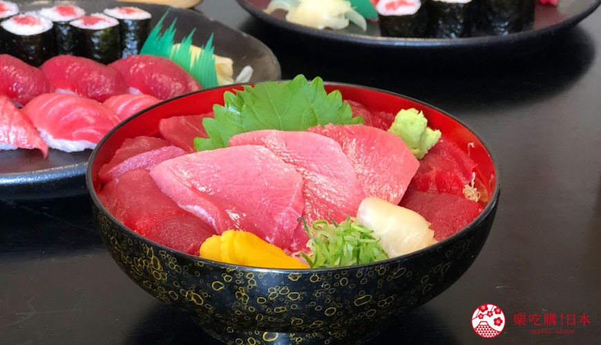 青森大間港黑鮪魚丼
